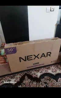 تلویزیون ۵۰ اینجNEXAR اسمارت اینترنت همرا با کارتن