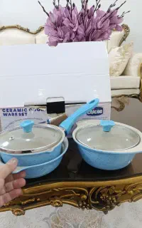 قابلمه مناسب سیسمونی جنس چدن گرانیتی