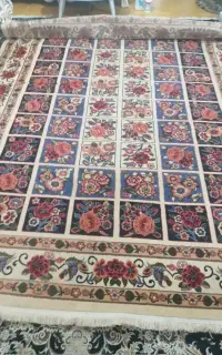 گلیم فرش طرح خشتی