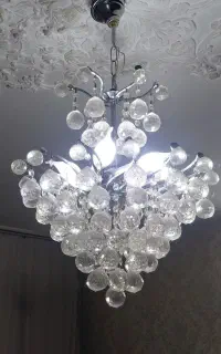 ۲ عدد لوستر کریستال