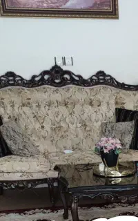 فروش مبل 9نفره وتخت کودک