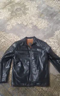 کاپشن چرم۳ایکس لارج