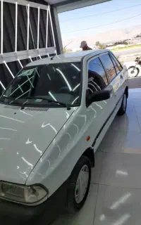 پراید مدل ۹۰ استسنائی در لامرد