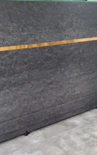 کانتر پذیرش فروشگاهی اداری طرح سنگ طوسی تیره