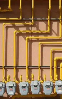 لوله کشی گاز زیرکار و روکار زردکوه