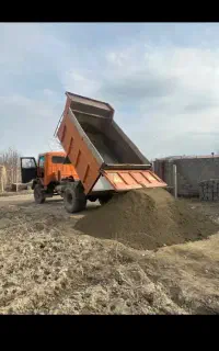 حمل شن شسته سرندی مخلوط