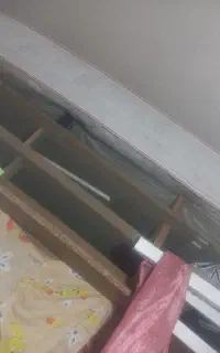 دوتاتخت یک نفره بایک تشک تک نفره
