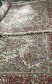 فرش دستبافت خطیبی جفت رج سی