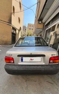 پراید صندوقدار مدل ۸۷ هیدرولیک بدون رنگ