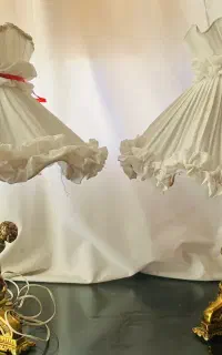 شمعدان یا آباژور  برنجی
