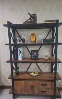 استند کتابخانه بوفه دکوری