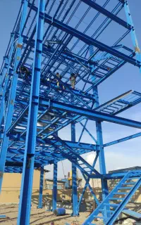 ساخت نصب ساخت اسکلت فلزی .جوشکاری سیار برق و co2