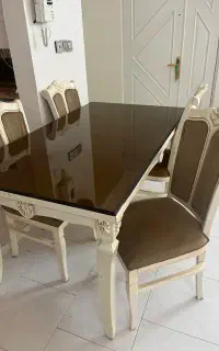 میز غذاخوری چوب