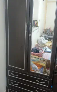 کمد جاآویز لباس وبا۳کشو سالم