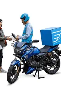 استخدام پیک موتور یا ماشین برای توزیع