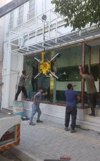 کرایه قاپک نصب شیشه