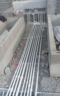 لوله کشی فاضلاب صفر تا صد و خورده کاری