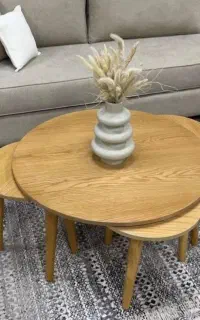 جلو مبلی و عسلی دایره، مربع و مستطیل**مبلمان نور *