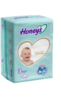 ۴ بسته پوشک هانیز سایز ۳