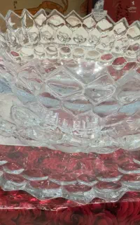 ظروف کریستالی سه تکه