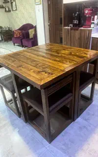 میز نهار خوری کم جا نراد
