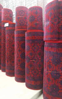 کناره فرش پله گبه سنتی جدیدطرح دستبافت