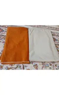 پارچه رومبلی شرکت اویاز رنگ شتری و نخدی