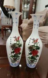 گلدان قدیمی پوست تخم مرغی