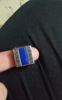 انگشتر باسنگ لاجورد