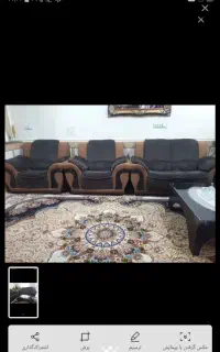 مبل راحتی ۷ نفره خوب بدون شکستگی