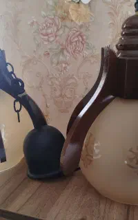 چراغ سقفی چوبی