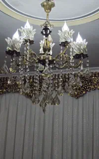 لوستر برنز ۶شاخه