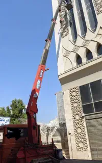 جرثقیل 3تن کفی دار وسبد ثابت