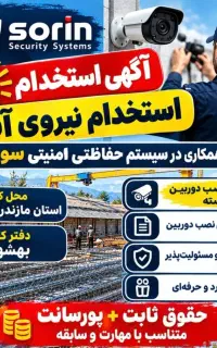 استخدامی سیستم حفاظتی امنیتی سورین