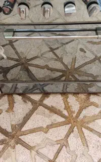 اجاق گاز کاملا سالم در حد نو