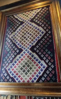 جاجیم قدیمی دیواری