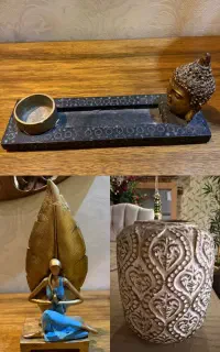 دکوری مجسمه، جا عودی، جا دستمالی،جا لیوانی، گلدان