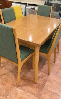 میز غذاخوری ۶ نفره چوب راش