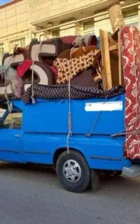 باربری نیسان وانت و جحشه با ارسال کارگر بتمام نقاط