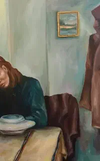 نقاشی چهره رنگ روغن و طراحی چهره پذیرفته میشود