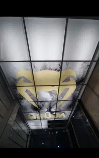 سقف کاذب ۶۰*۶۰ شبکه تایل پی وی سی سپری کلیک طلق