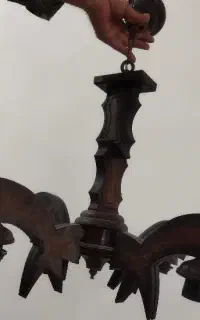 لو ستر چوبی طرح دار