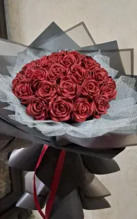 گل رز روبانی/روز دختر /تولد/خواستگاری/دیت باکس