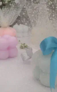 شمع  مینی مکعب  روبیک