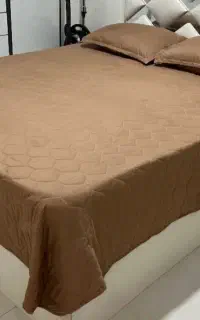 رو تختی قهوه ایی