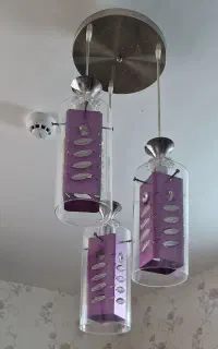 لوستر اتاق خواب یا اشپزخانه بسیار تمیز و شیک