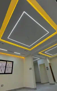 کنافکاری کناف کار نصب لاین نور