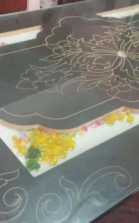 درود یک عدد میز (تک) ۶ نفره جنس ام دی اف