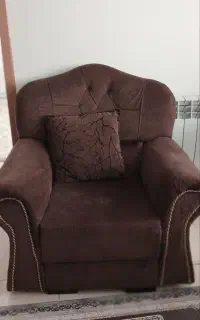 مبل راحتی طوسی تیره ۷ نفره