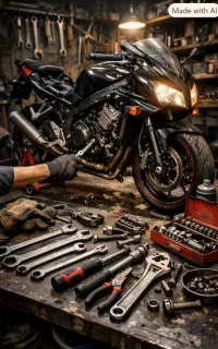 تعمیر گاه موتور سیکلت